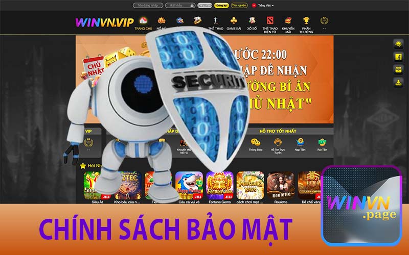 Chính sách bảo mật